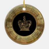 Ornement Rond En Céramique Royalee Victorian (Dos)