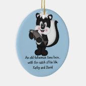 Ornement Rond En Céramique Sauce et poisson (Droite)