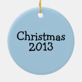 Ornement Rond En Céramique Sauce et poisson (Dos)