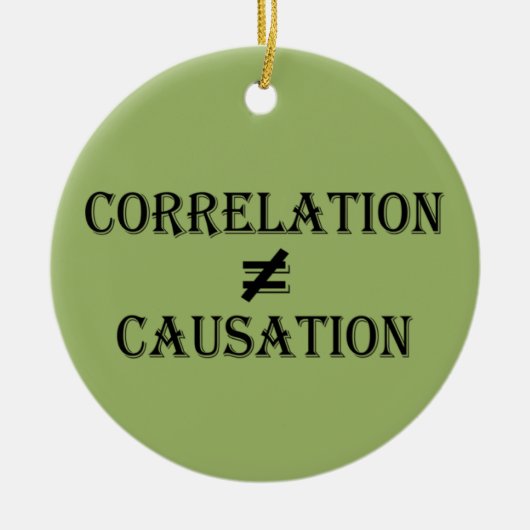 Ornement Rond En Céramique Scientifique Geeky (Devant)