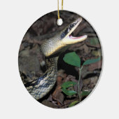 Ornement Rond En Céramique Serpent de rat de beauté (Gauche)