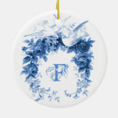 Ornement Rond En Céramique Serre romantique ・ Doses (Dos)