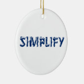 Ornement Rond En Céramique Simplifier (Droite)