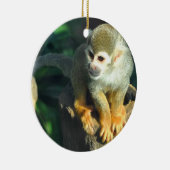 Ornement Rond En Céramique Singe araignée (Droite)