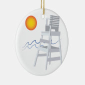 Ornement Rond En Céramique Socle de protection (Droite)