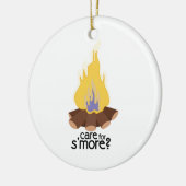 Ornement Rond En Céramique Soin pour Smore (Gauche)