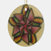 Ornement Rond En Céramique soleil 2 (Gauche)