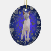 Ornement Rond En Céramique Sphynx (Droite)