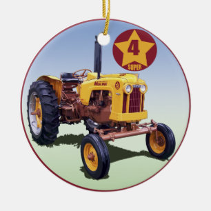 Ornement Rond En Céramique Super 4 étoiles Minneapolis-Moline