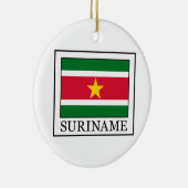 Ornement Rond En Céramique Suriname (Droite)