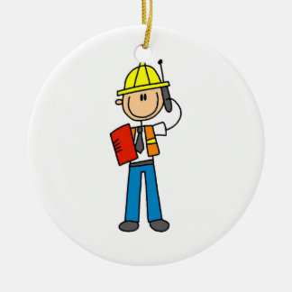 Ornement Rond En Céramique T-shirts et cadeaux d'agent de maîtrise de