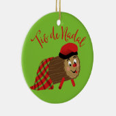 Ornement Rond En Céramique Tio De Nadal (Droite)
