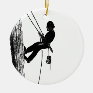 Ornement Rond En Céramique Tree Surgeon Arborist christmas present gift