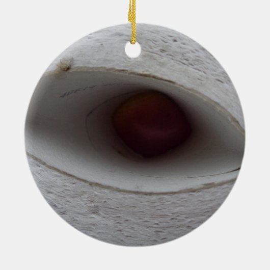 Ornement Rond En Céramique trou en forme d'oeil, en papier (Dos)