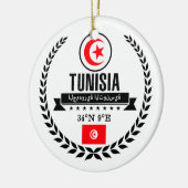 Ornement Rond En Céramique Tunisie (Gauche)