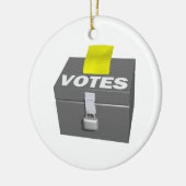 Ornement Rond En Céramique Urne (Gauche)