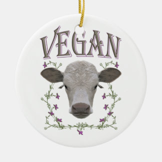 Ornement Rond En Céramique Vegan