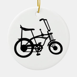 ORNEMENT ROND EN CÉRAMIQUE VÉLO CLASSIQUE 60'S SCHWINN STINGRAY