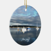 ORNEMENT ROND EN CÉRAMIQUE VUES DES ALLES (Droite)