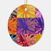 ORNEMENT ROND EN CÉRAMIQUE WAGON WHEEL (Gauche)