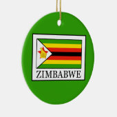 Ornement Rond En Céramique Zimbabwe (Droite)