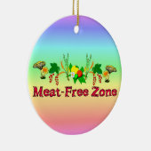 Ornement Rond En Céramique Zone sans viande (Droite)