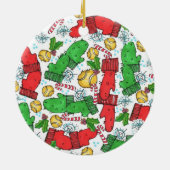 Ornement rond, mantel de tennis, 2011 (Dos)