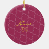 Ornement rose $16,95 de trellis (Dos)