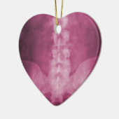 Ornement rose d'art de rayon X de Digitals (Gauche)