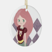 Ornement rose de fille de cheveux ! (Droite)