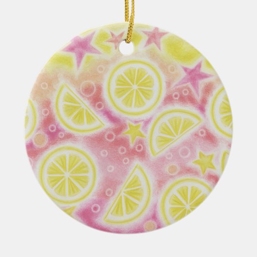 Ornement rose de limonade (Devant)