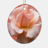 Ornement Rose de pêche Décorations Roses personnal (Gauche)