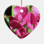 Ornement rose de pois doux (Dos)