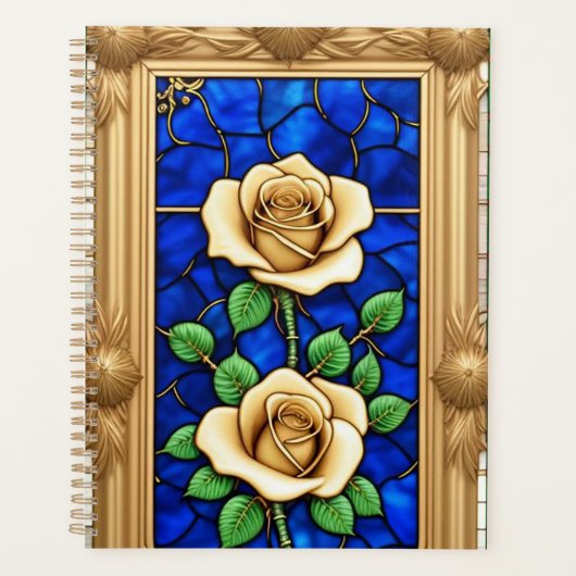 Ornement Rose Dorée Artwork (Devant)