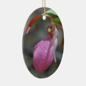 Ornement rose Lady Slipper Flower (Droite)