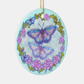 Ornement Rose papillon (Droite)