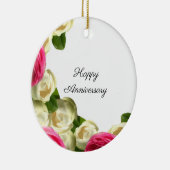 Ornement Roses Joyeux Anniversaire (Droite)