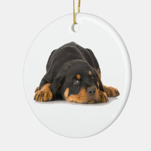 Ornement Rottweiler (Gauche)