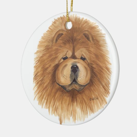 Ornement rouge de bouffe (Gauche)