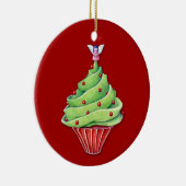 Ornement rouge de Noël (Droite)