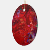 ORNEMENT ROUGE POÉTIQUE (Gauche)