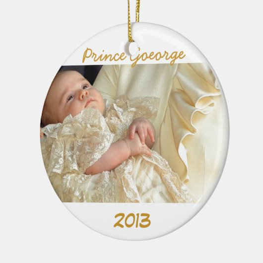 Ornement royal de bébé (Gauche)