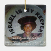 ORNEMENT SAINT - BÉNI ET APPROUVÉ PAR UN DIEU (Dos)