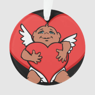 Ornement Saint Valentin Personnalisé Ornement Cupi