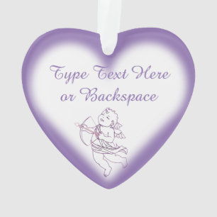 Ornement Saint Valentin Personnalisé Ornement Cupi