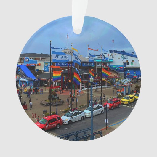 Ornement San Francisco Pier 39 Pride #1 (devant)