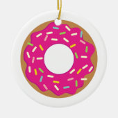 Ornement sapin de Noël de beignets (Devant)