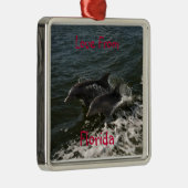 Ornement sautant de dauphins (Droite)