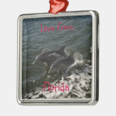 Ornement sautant de dauphins (Gauche)