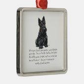 Ornement Scottie Keepsaké (Droite)